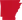 Red silhouette of the state of Arkansas, our statewide service area